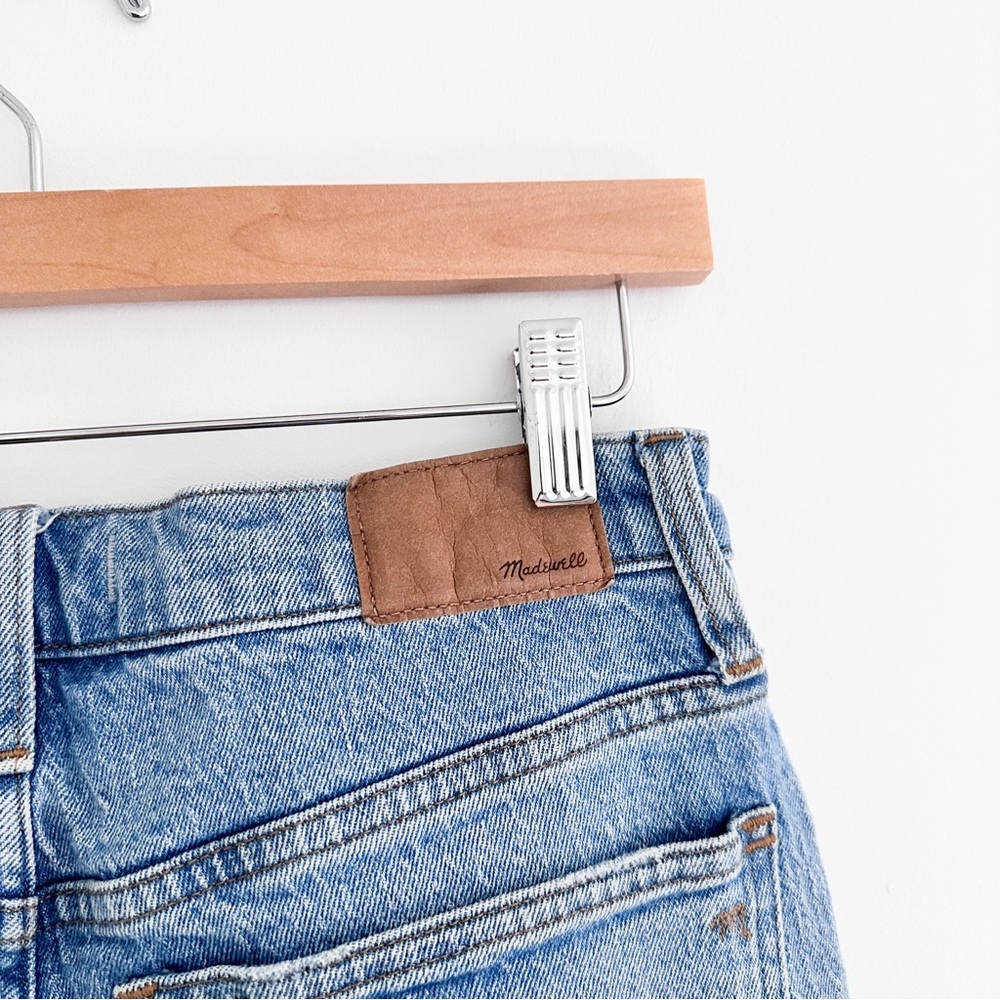 Madewell The Perfect Vintage Flare Leg Jeans | High Rise Medium Wash Denim - Picture 9 of 10